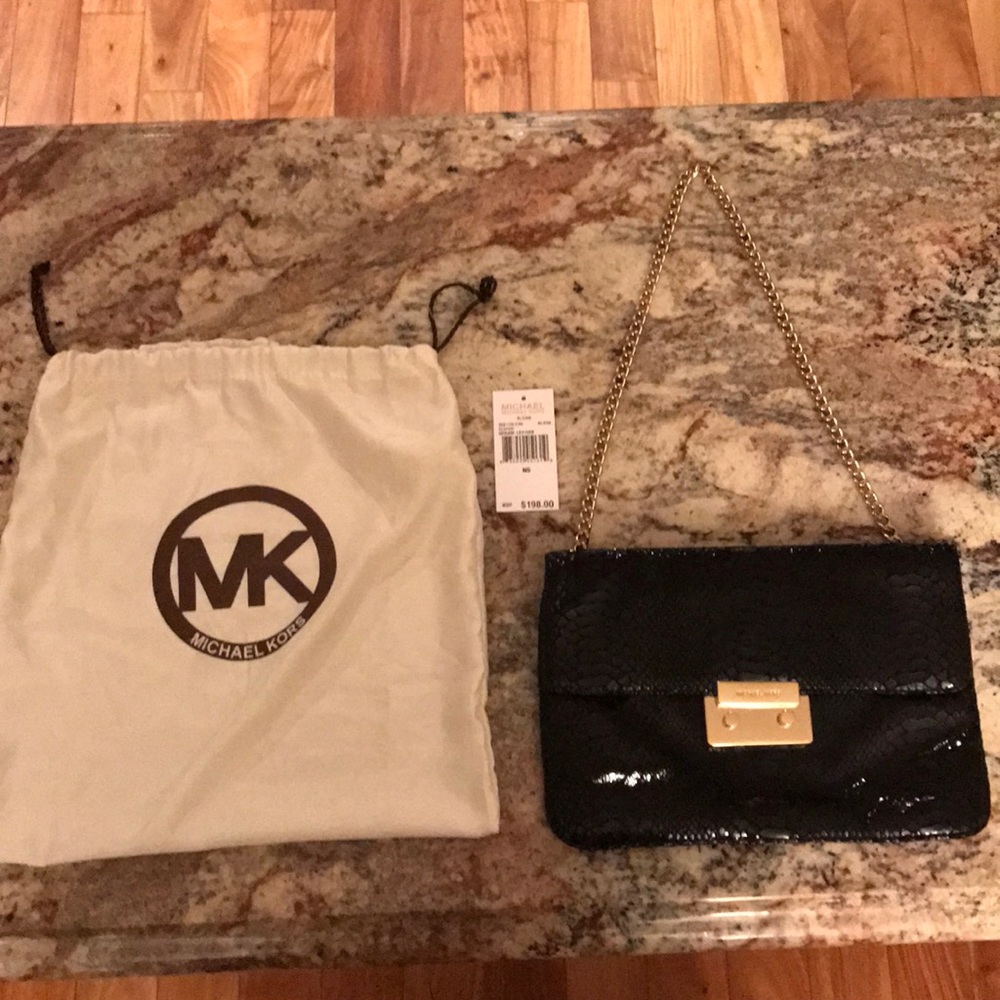 Michael Kors Sloan Leather Clutch - Worn Once